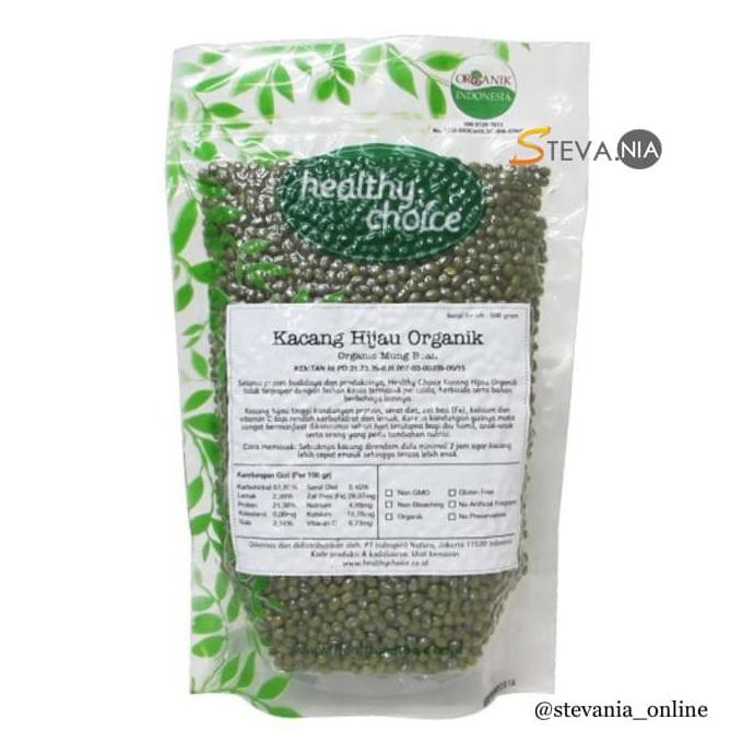 

Healthy Choice Kacang Hijau Organic 500G Dudung.Store