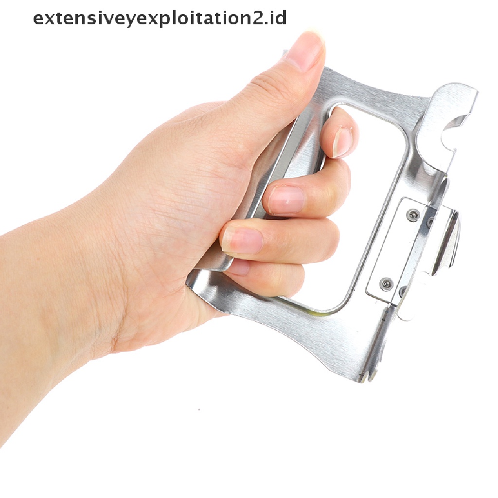 Alat Pembuka Kaleng Manual Jepang Stainless Steel Kitchen