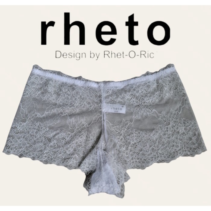 Boxer RHETO White Full Lace