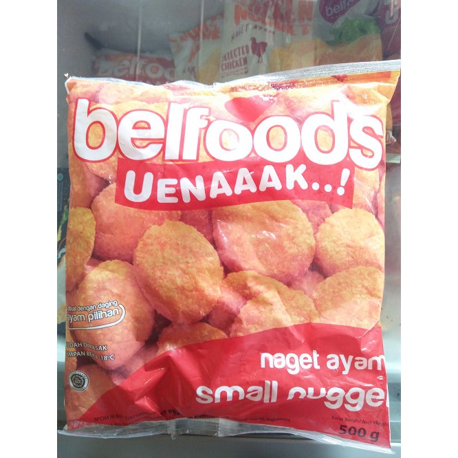 

Belfoods Naget Ayam Uenak Belfoods Uenaaak Small Nugget Uenak 250gr 500gr