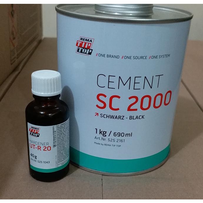 

[[COD]] Lem Rema Tip Top SC2000 (690ml) + Harderner UTR 20 (40 ml) BERMUTU Kode 185