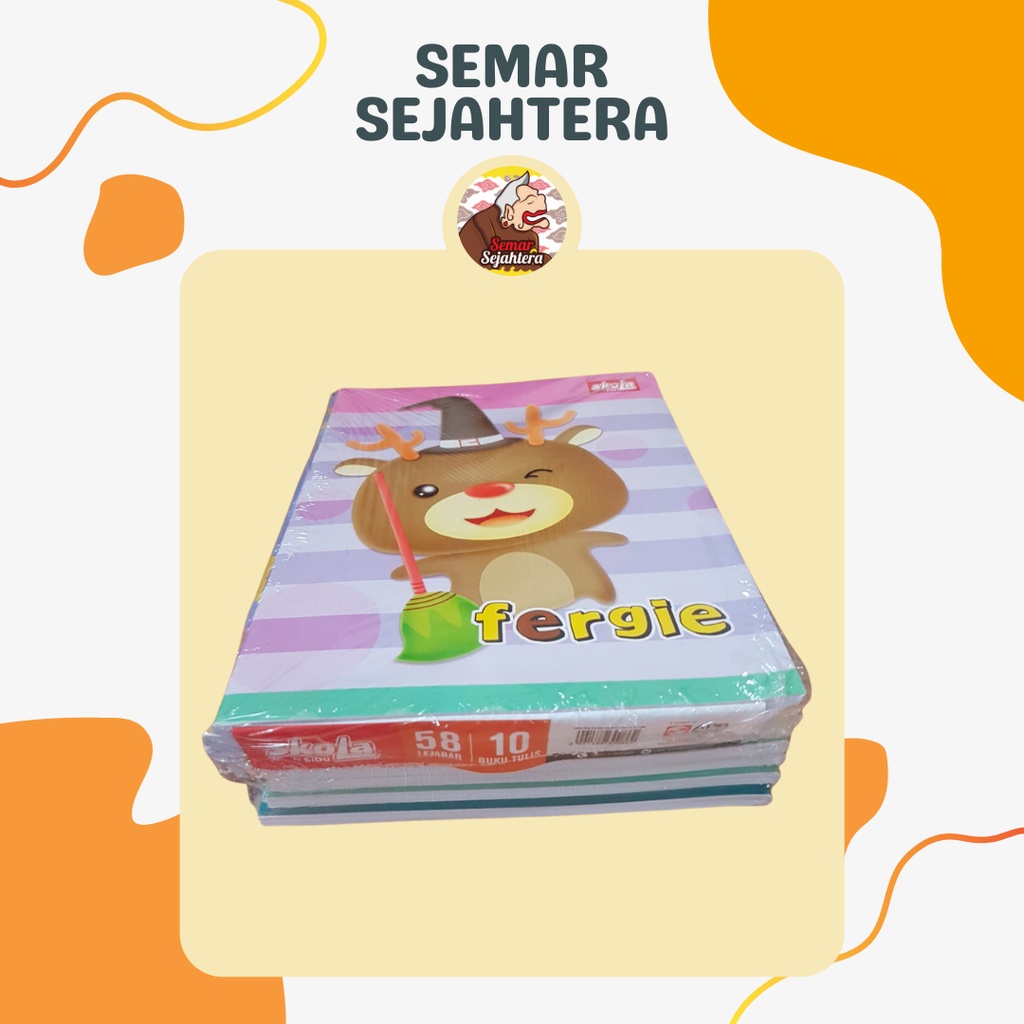 

[PAK] BUKU TULIS SIDU SKOLA ISI 58 LEMBAR (10 PCS)*