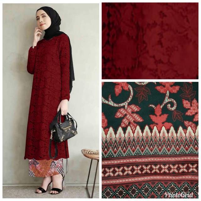 Terlaris. KEBAYA BRUKAT  PESTA ACARA PERNIKAHAN  JUMBO XXL LD115 BIGSIZE UKURAN BESAR MUR