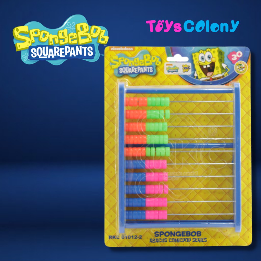 Sempoa Anak Spongebob/Mainan Edukasi Sempoa/RKC01012-2