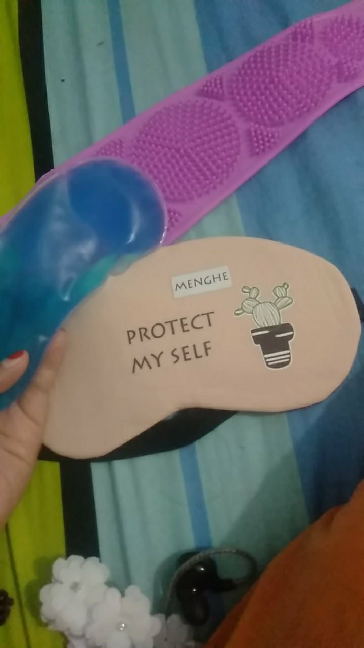 Penutup Mata Tidur Gel Motif Kode Y1740