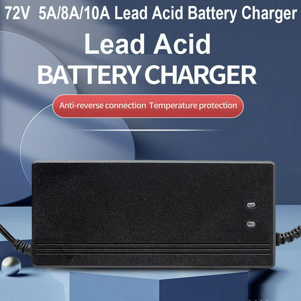 Charger Batterai Sepeda Listrik Cas Aki Motor Listrik Skuter Elektrik 48V 20AH