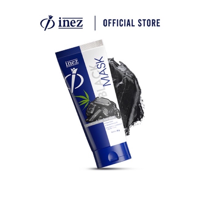 Inez Black Mask (Charcoal Peel-off Mask)