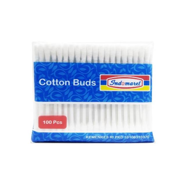 Cotton Bud Indomaret Reguler/Spiral 100 pcs