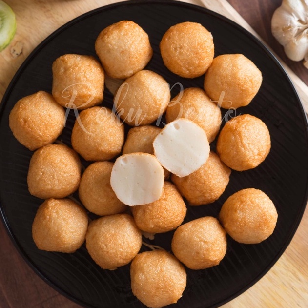 

Fishball Roku Bento SBY isi 20 Pcs Frozen Bakso Ikan Goreng