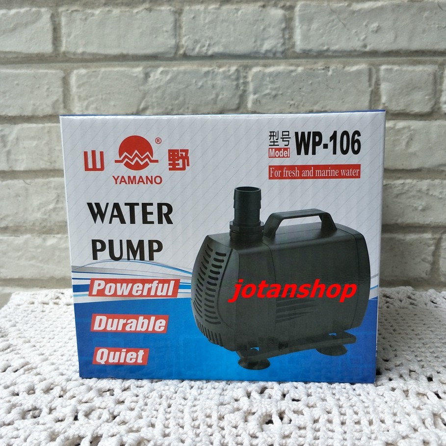 YAMANO WP 106 WP106 pompa air celup kolam aquarium Hidroponik