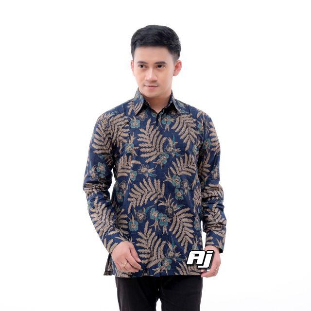 Riskymabatik || Batik Couple Batik Couple Modern Baju Batik Couple Batik Tunik Couple-Kemeja Putri malu