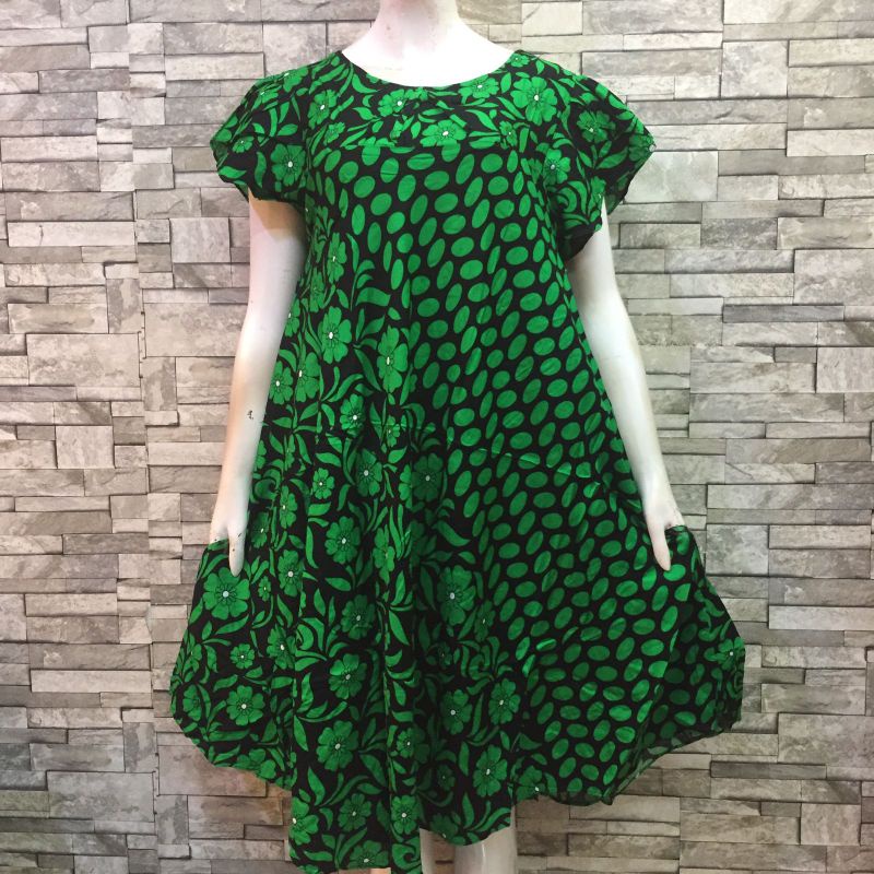DASTER KLOK GAJAH PUTIH TANGAN DAUN | DASTER BATIK BALI-23