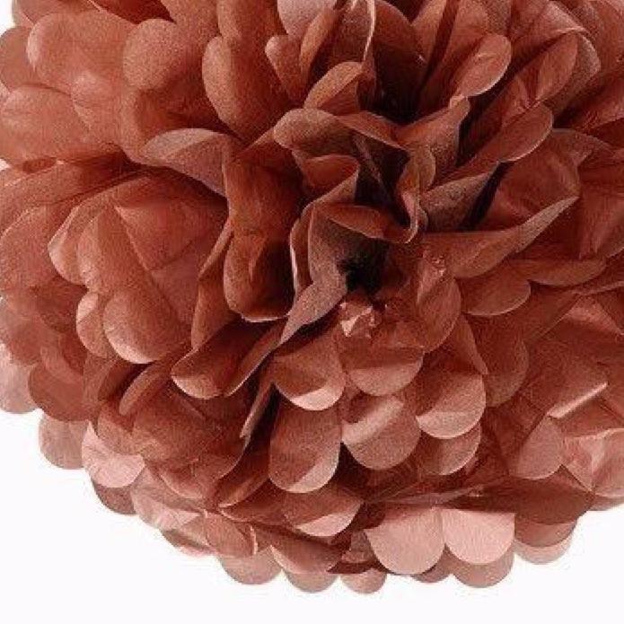 

™►► Pompom kertas metalik 25cm Gold / Silver /Rose Gold