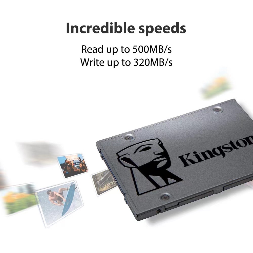 【33LV.ID】SSD Kingston A400 120GB 240GB 480GB SATA3 Solid State Disk Baru SSD 2.5&quot;