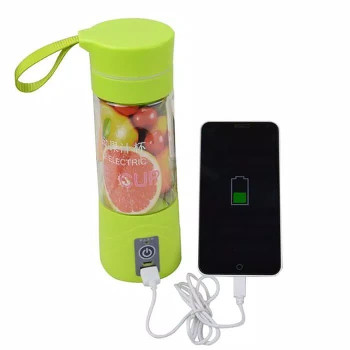 (COD) Mini Blender Portable charger+Powerbank / Mini Blender Juicer portable