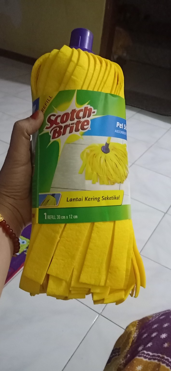 3m Scocth Brite Pel Strip Reffil Kuning