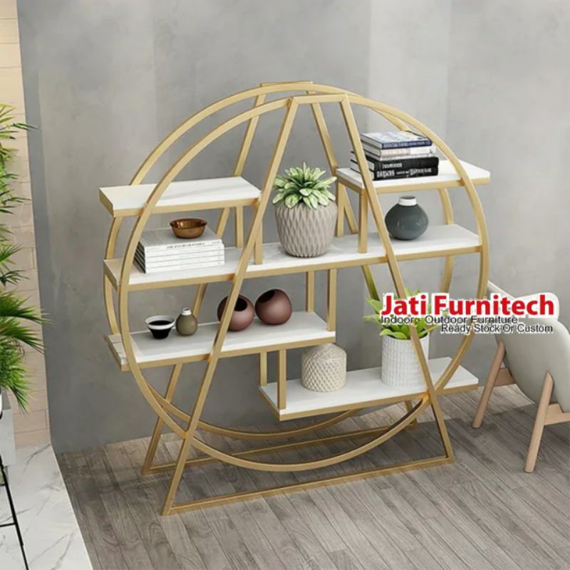 rak hias - rak pajangan - rak partisi