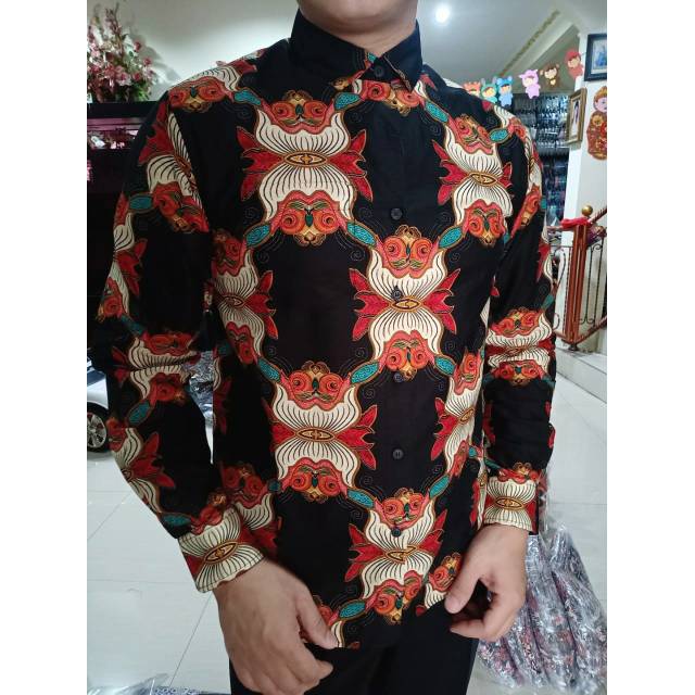 VRL 16 kemeja batik slimfit panjang