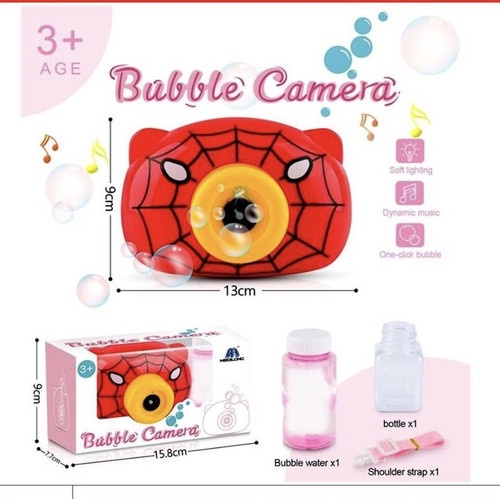 BUBBLE CAMERA ELEKTRIK FREE BUBBLE 628