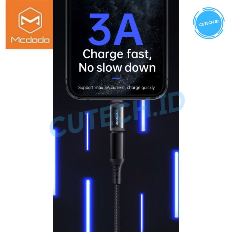 MCDODO CONVERTER CHARGER OTG IPHONE TYPE C TO LIGHTNING FAST CHARGE 3A OT-7680