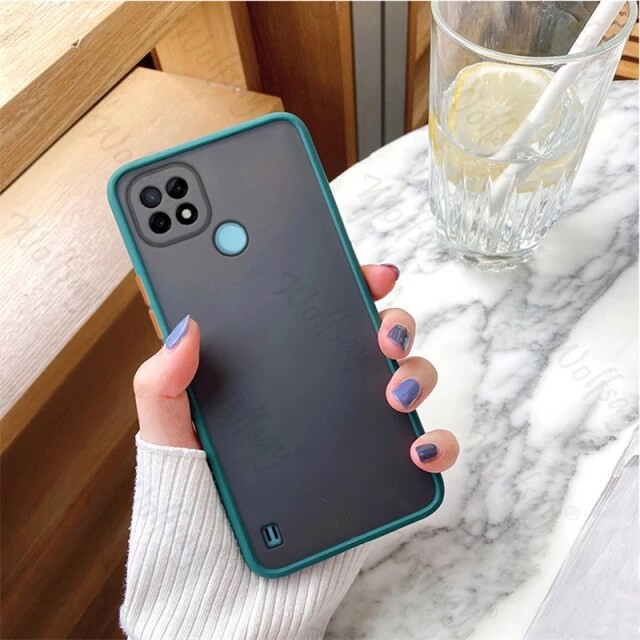 REALME NARZO 50A 50I 30A C11 C12 C15 C25 C25Y C21Y SOFT CASE MATTE COLORED FROSTED