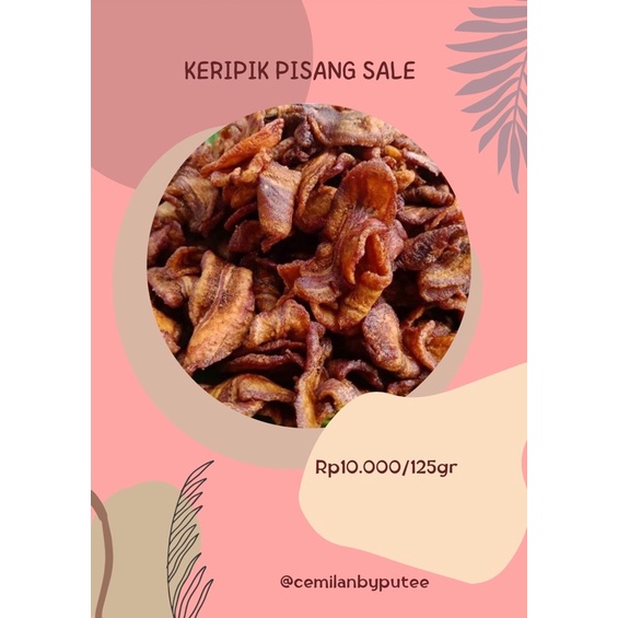 

Keripik pisang sale