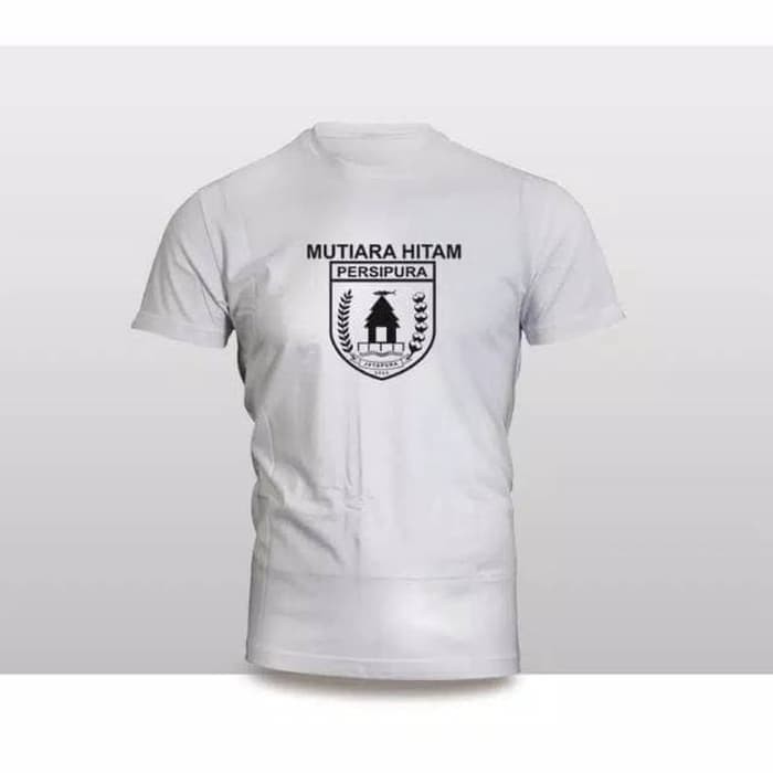 Kaos Baju Obral Combed 30S Distro MUTiARA HiTAM PERSiPURA PAPUA polos