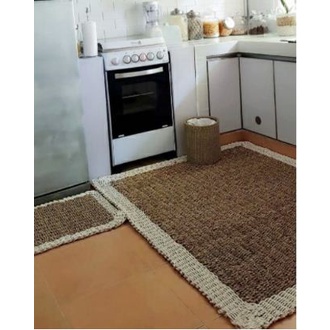 Karpet Anyaman Kotak | Rug Seagrass Kotak