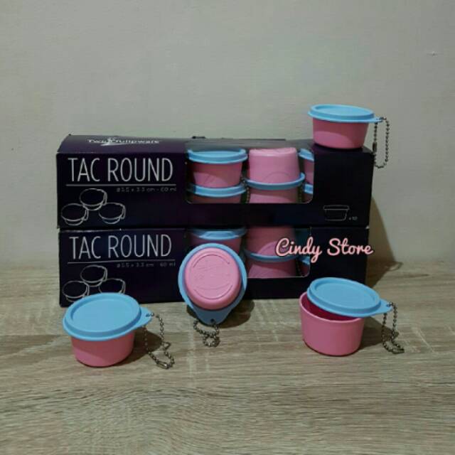 Twin Tulipware Tac Round 1pc