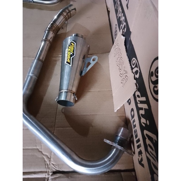 KNALPOT FANTERA LEHER KOLONG PNP SUPRA JUPITER VEGA SMAS dll