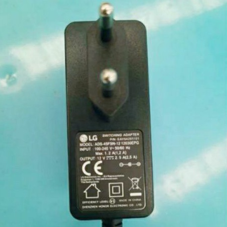 ADAPTOR LG 12V 2.5 A