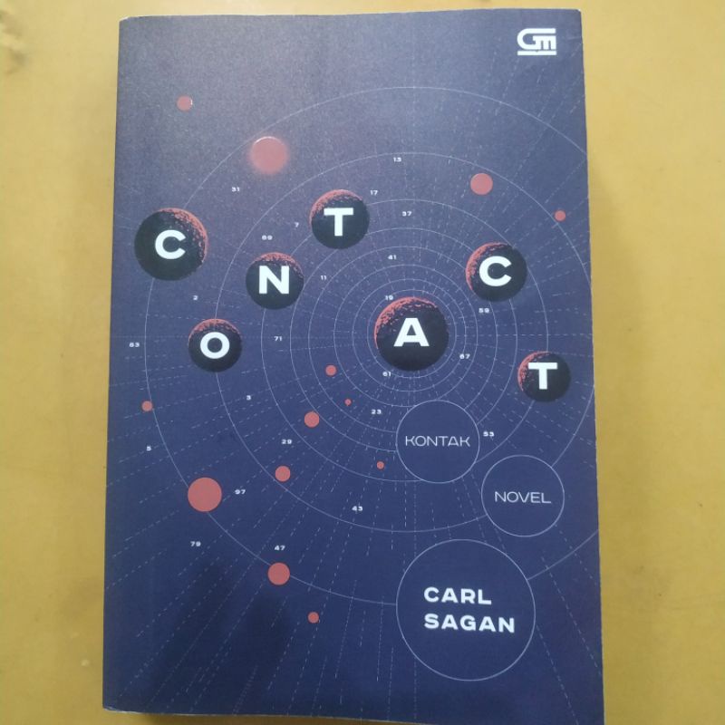 PRELOVED NOVEL CONTACT KONTAK CARL SAGAN