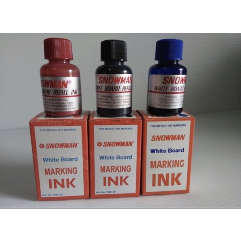 

ISI TINTA SPIDO WHITE BOARD SNOWMAN HARGA PERBOTOL