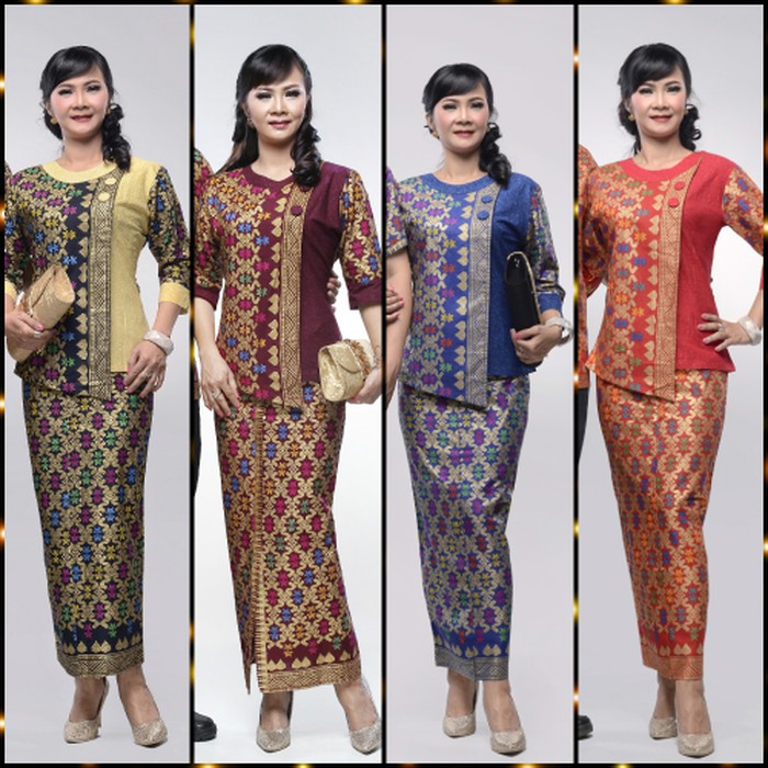 Best Seller Rok & Blus Takashimaya Prodo Panjang | Baju batik couple keluarga