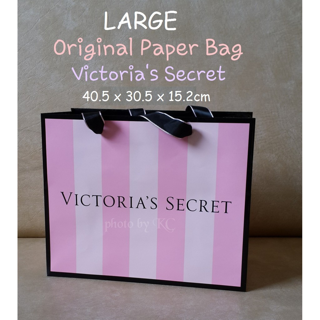 

SPECIAL versi2 LARGE Paper Bag Victoria Secret Original Tas Belanja