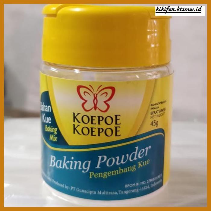 

Redwop-Gnikab- Baking Powder Koepoe Koepoe; Baking Powder Kupu Kupu; Bahan Kue Baking -Hallall.