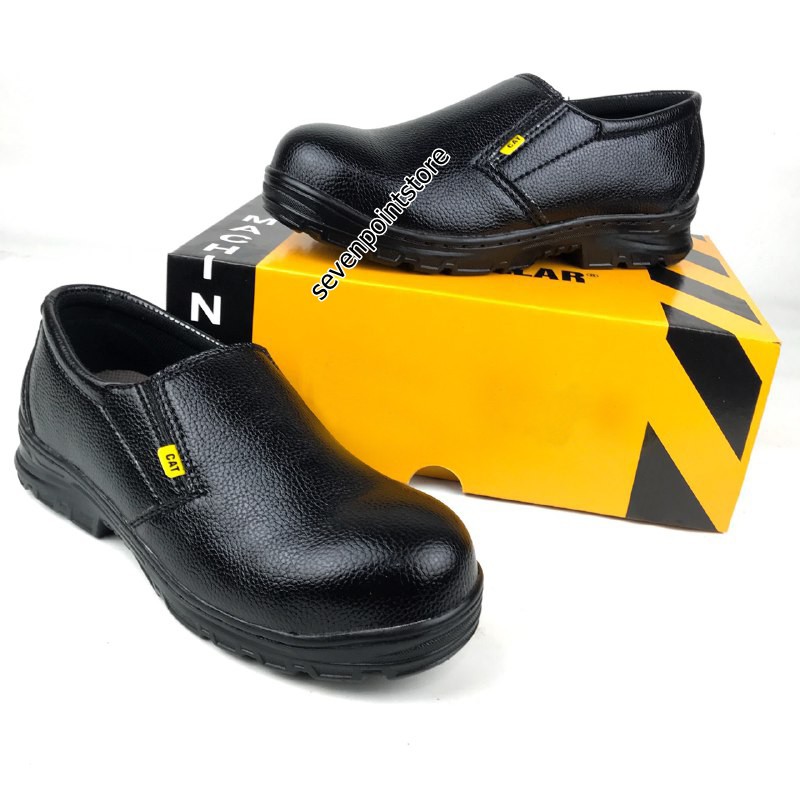 Sepatu Safety Slop - Safety Slip-on Sepatu Kerja Safety Selop - Safety Shoes Slip On Premium Safety