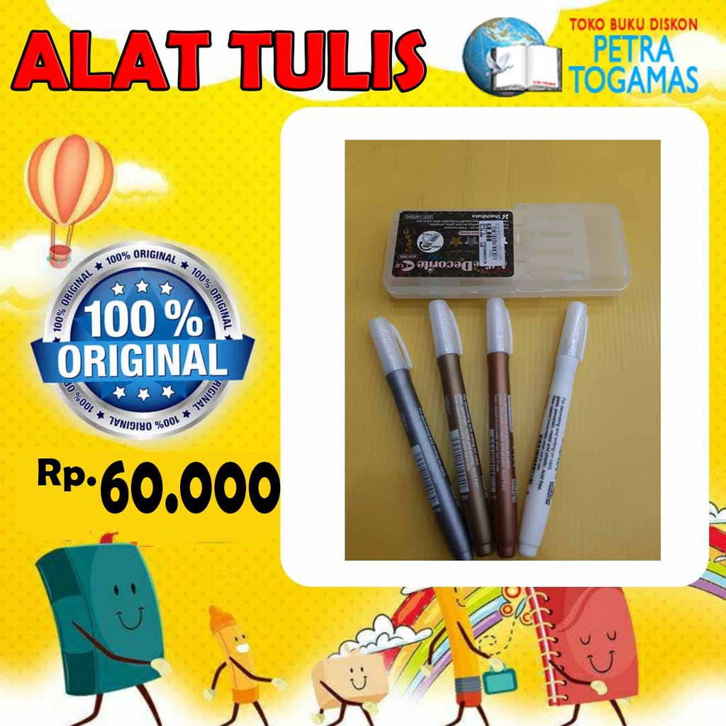 

SPIDOL BRUSH DECORITE EDF-F/4PSH2 ARTLINE METALLIC SET (ISI 4 COLORS)/PTR700065570