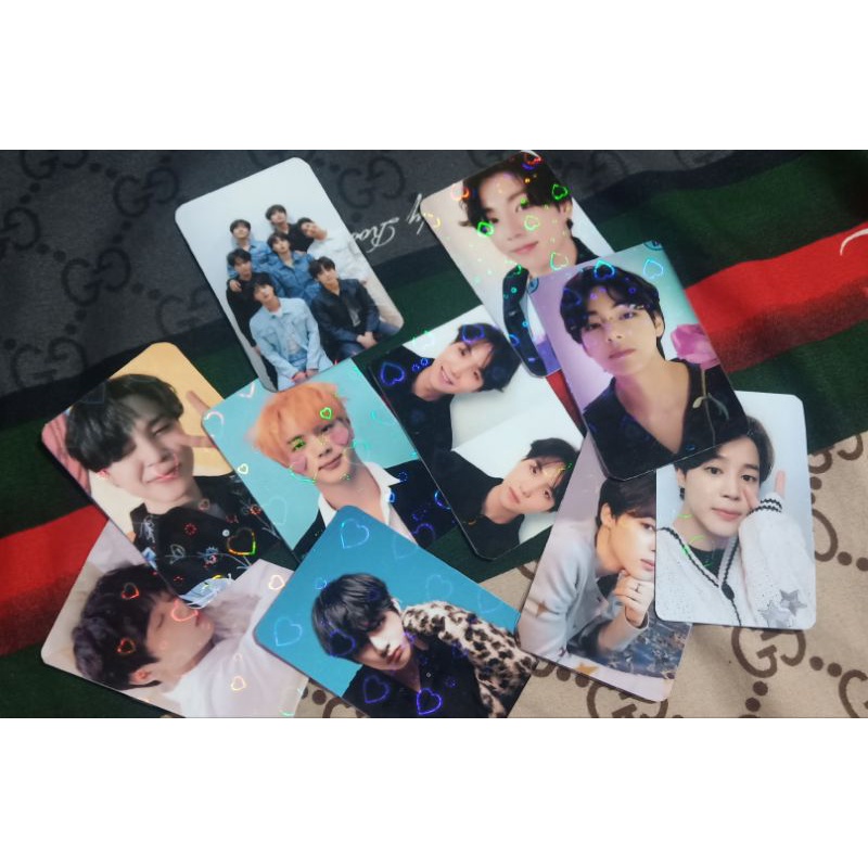 photocard hologram BTS custom