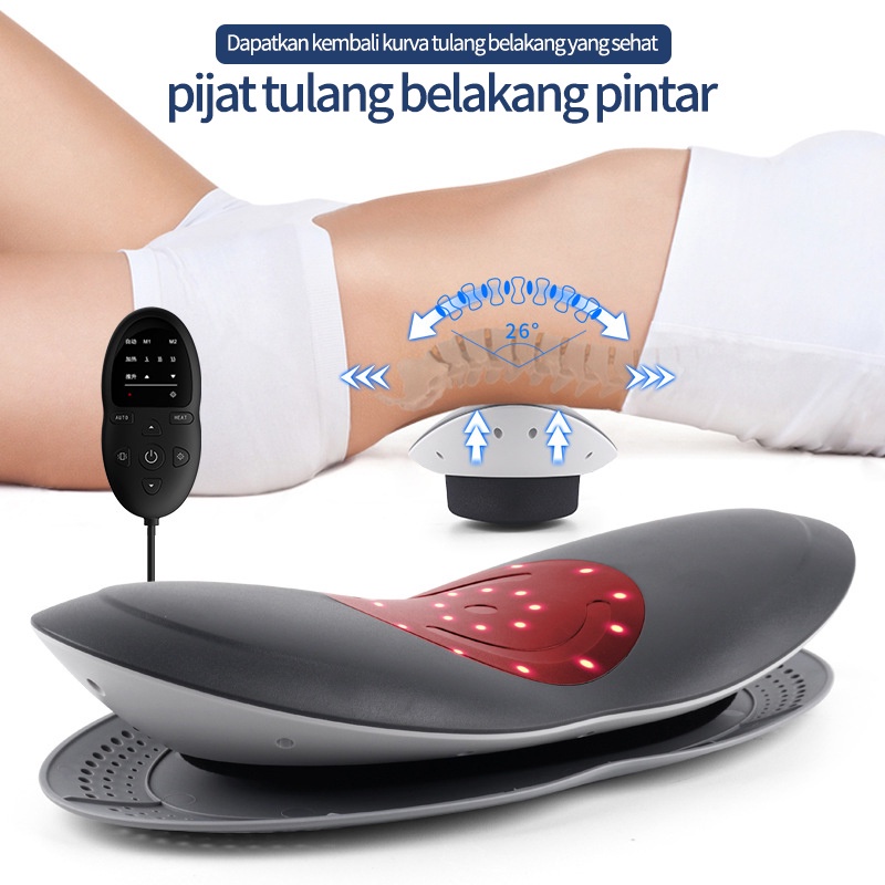 Lumbar Traction device alat terapi kesehatan fisioterapi punggung / Terapi Nyeri Pinggang / Alat Pijat Pinggang