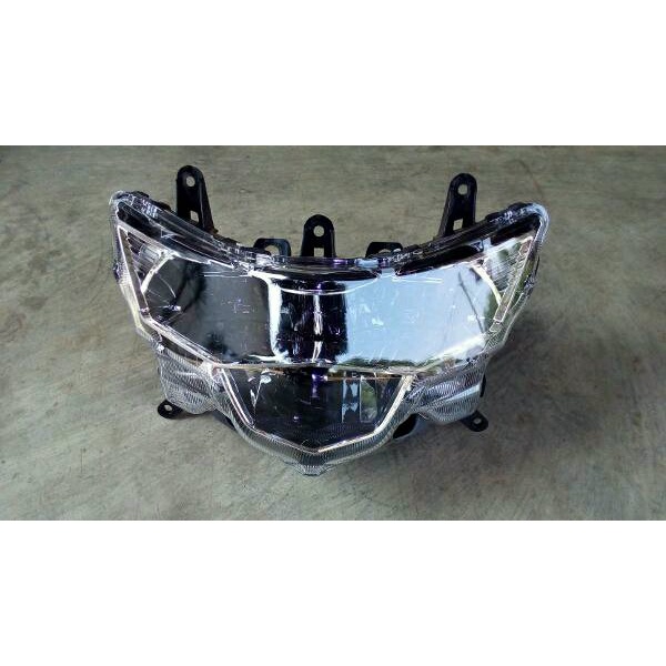 Lampu depan Mio soul GT 125 blue cord led