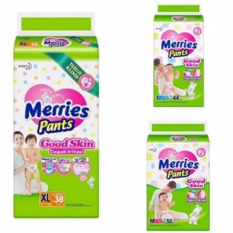 merries M50 pants merries L44 pants merries XL38 pants