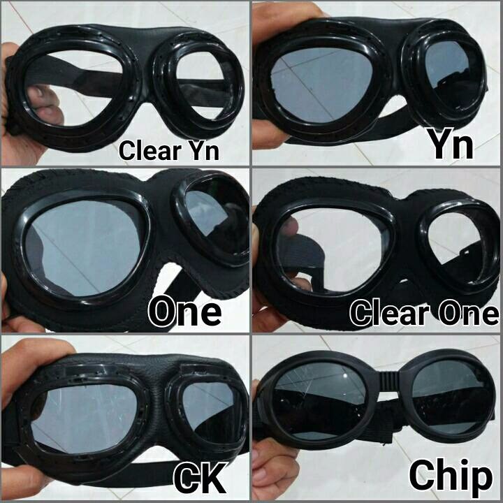 Kacamata Goggle Helm Retro Bogo Klasik