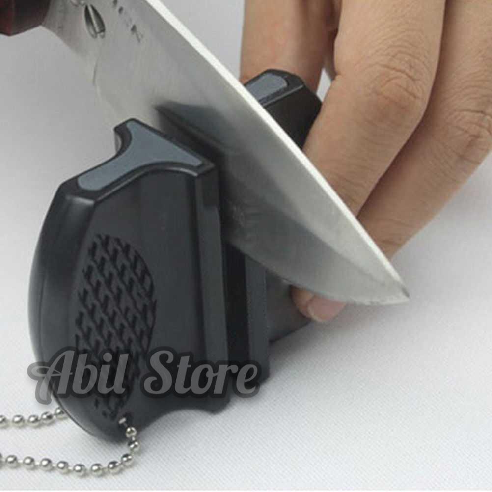 Oneup Pengasah Pisau Mini Portable Knife Sharpener - Termurah Mdq001