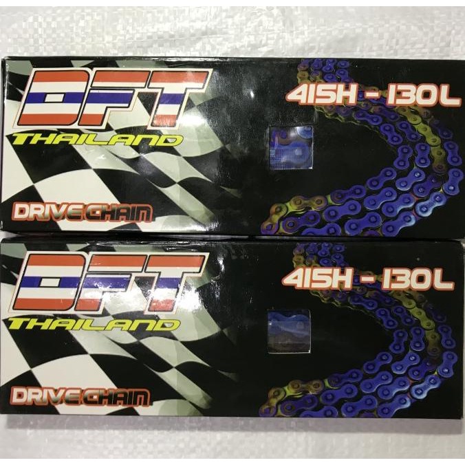 RANTAI DFT TWOTONE RAINBOW 415 130L alpham48 Segera Beli