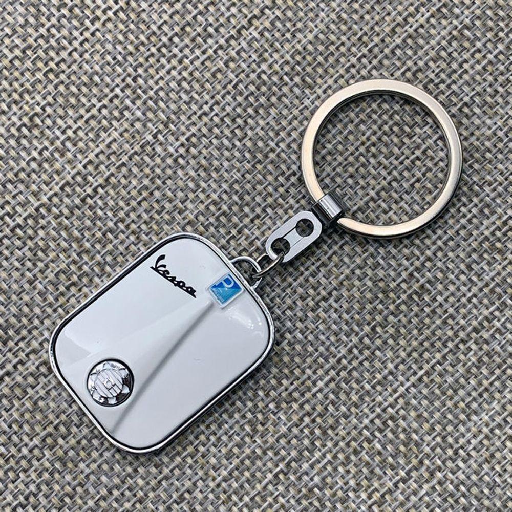 Lanfy Vespa Gantungan Kunci Aksesoris Motor Untuk Vespa PRIMAVERA Untuk Vespa GTS Key Holder Zinc alloy Scooter Key chain