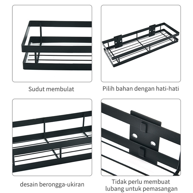 Rak Dapur Rak Bumbu Dapur Rak Bumbu Dapur Serbaguna Rak Penyimpanan Bumbu Dapur