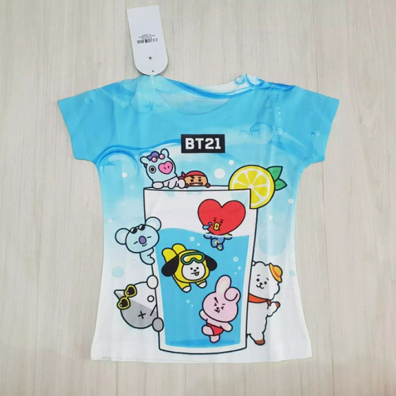 Baju Anak Girl BTS Glass/Baju Untuk Anak Perempuan BTS Glass