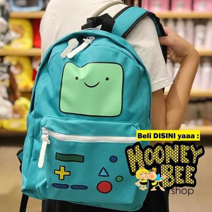 Pengiriman Cepat Original Miniso - Tas Ransel Adventure Time Tas Sekolah Tas Anak BAGUS - jake MURAH