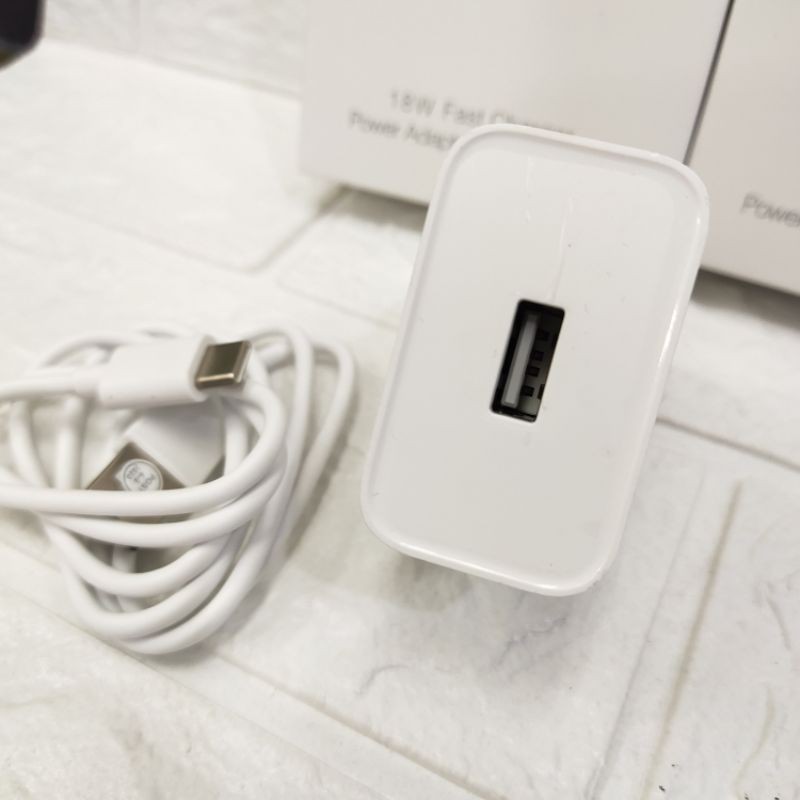 Charger Oppo A53 18W Quick Charger Original 100%